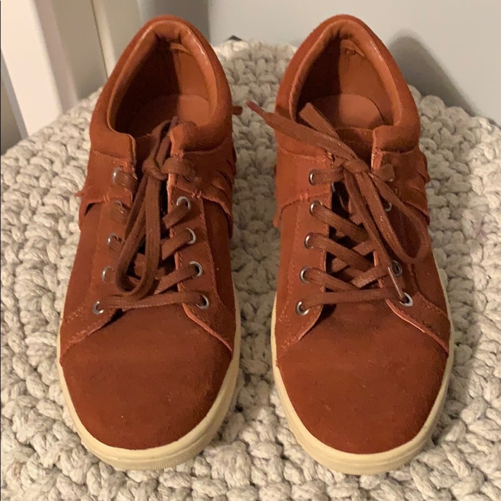 Zara Fringed Sneakers
